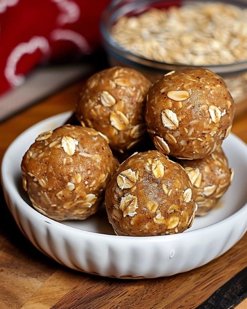 No-Bake Energy Balls For Dogs
