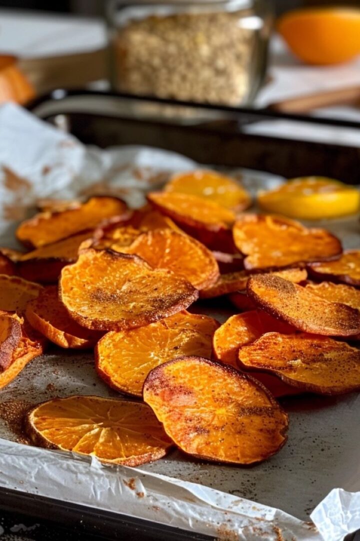 Slice and Bake Sweet Potato Dog Treats